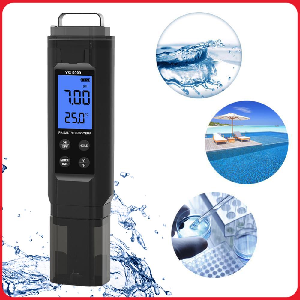5 in 1 Digital Water Quality T - огляд і ціна Ec Meter Digital