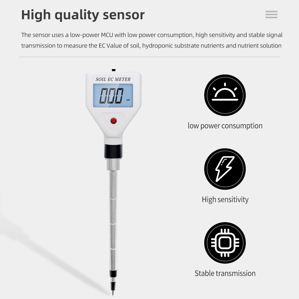 EC Tester Digital Soil Meter A - огляд і ціна Ec Meter Digital