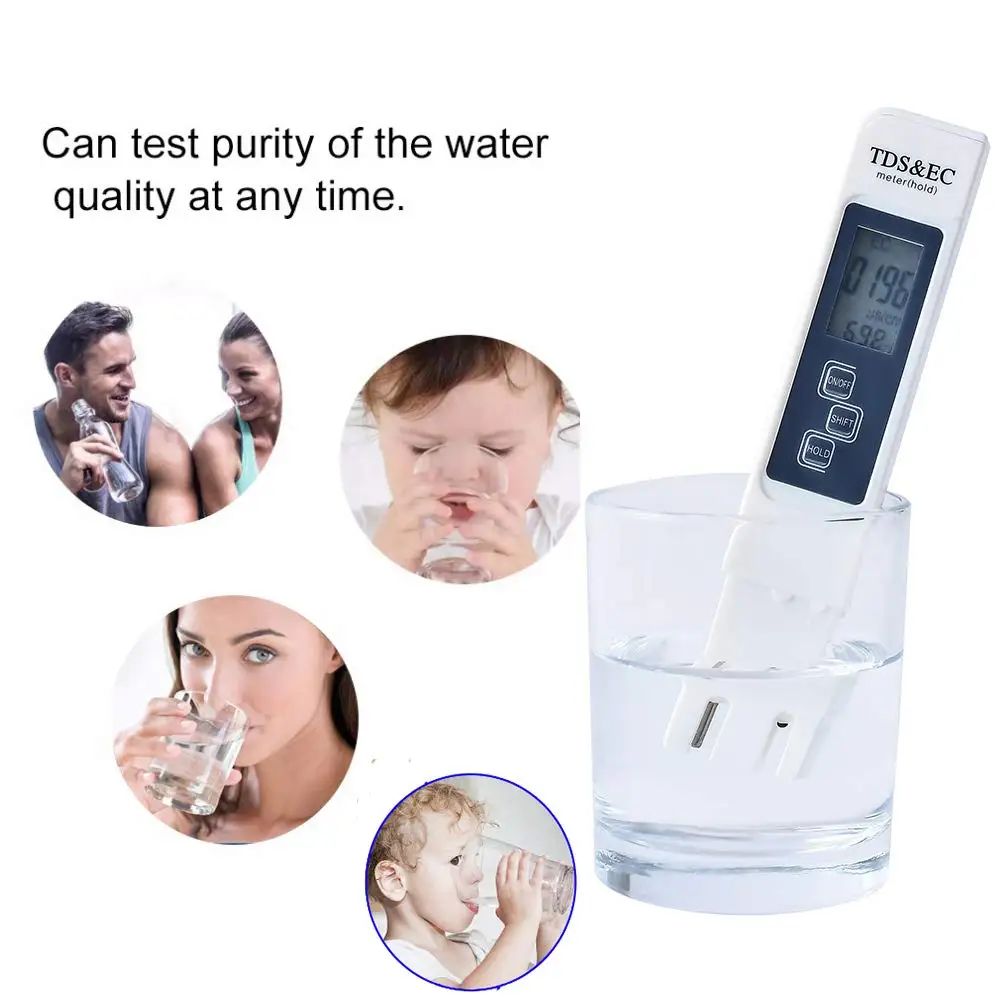 Digital TDS EC Water Tester Me - огляд і ціна Ec Meter Digital