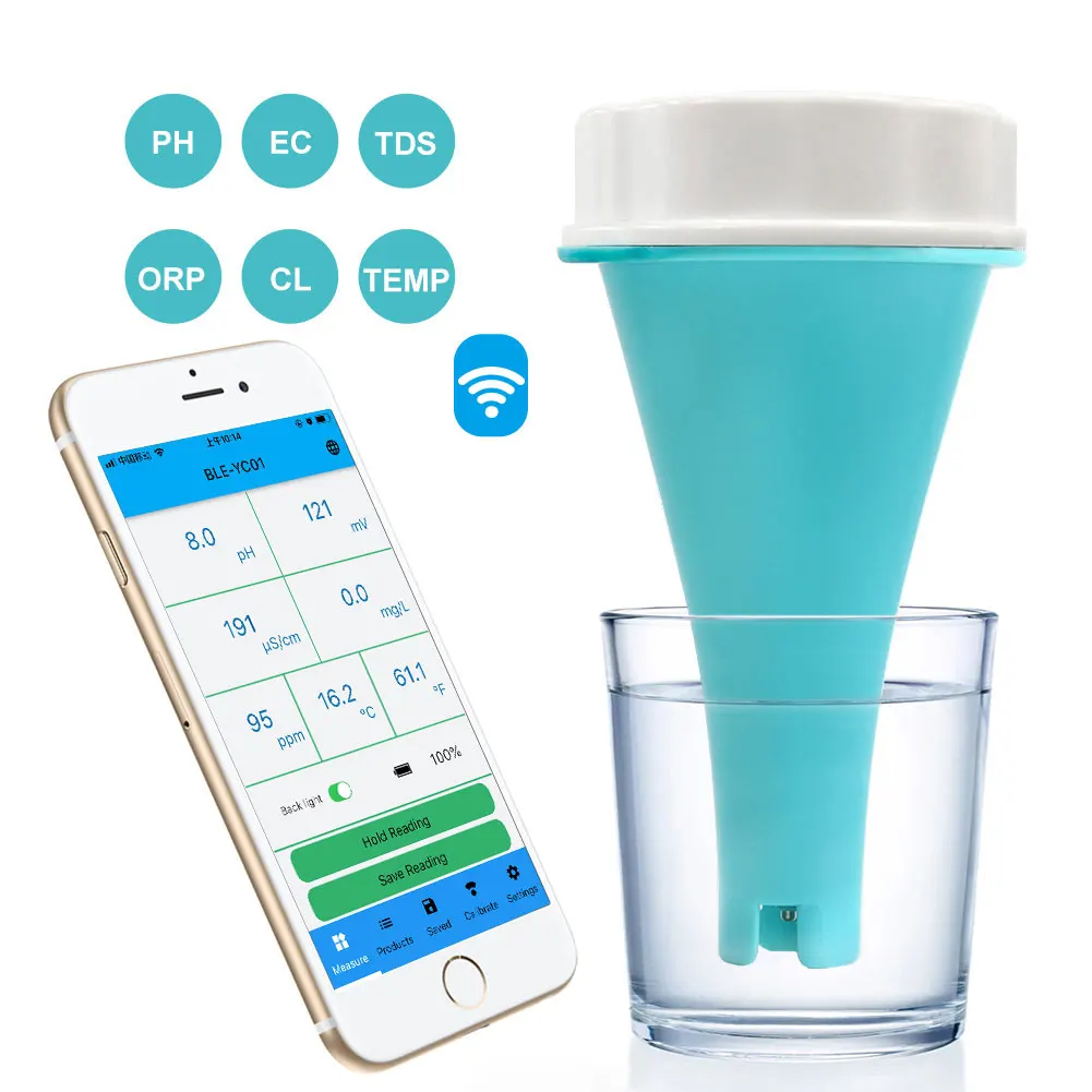 6 in 1 Water Quality Test Mete - огляд і ціна Ec Meter Digital