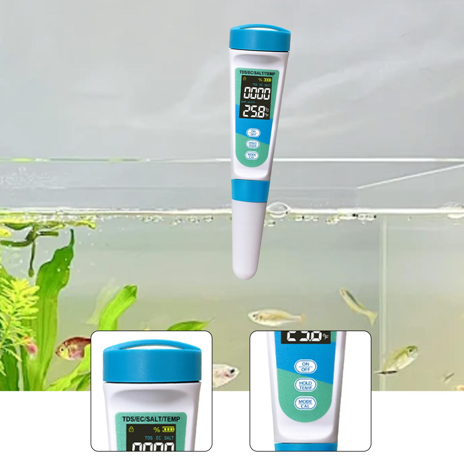 4 in 1 EC TDS SALT Temperature - огляд і ціна Ec Meter Digital