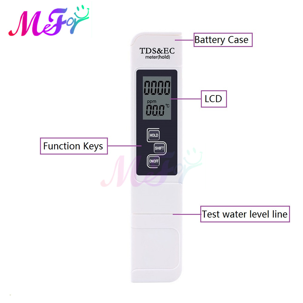 3 In1 TDS EC Meter Temperature - огляд і ціна Ec Meter Digital